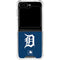 MLB Detroit Tigers - Solid Distressed Galaxy Z Flip6 Clear Case
